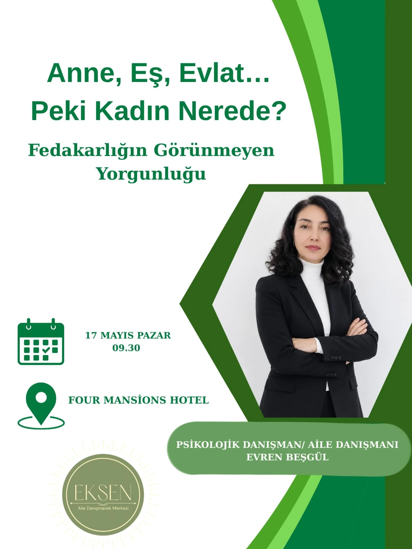 Anne, Eş, Evlat… Peki Kadın Nerede? etkinlik afişi